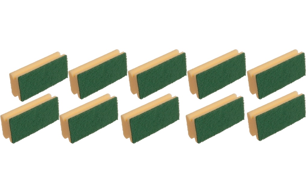 Padschwamm Profi, 10er Pack Pad grün - 1