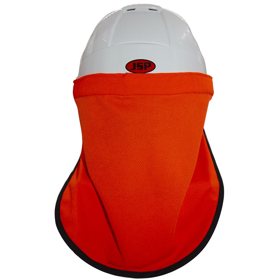 Nackenschutz Farbe leuchtorange UV 50+ - 2