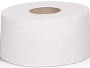 Jumbo-Toilettenpapier, 3-lagig, Zellstoff weiss, Ø 19 cm, 12 Rollen - 20046 - 2