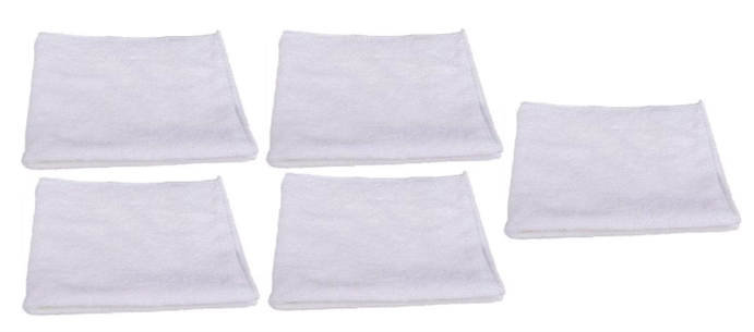 Mikrofasertuch weiss 300 g/m - 1