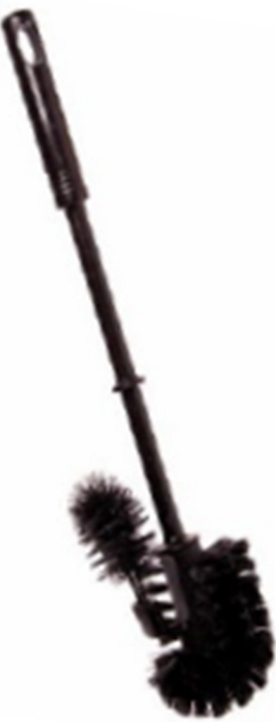 WC-Besen mit Randreiniger schwarz - 81099 - 1