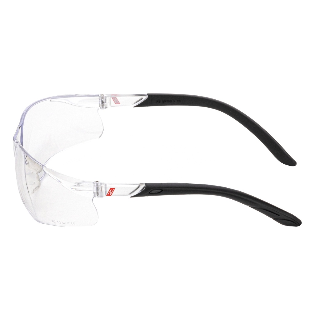 Schutzbrille, 9010 schwarz / transparent - 9010 - 1
