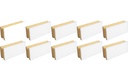 Padschwamm Profi, 10er Pack Pad weiss - 94141.40-10 - 1