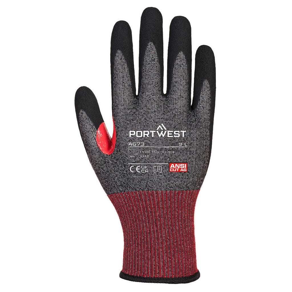 A673 - CS Cut F18 Nitril Schwarz - 1