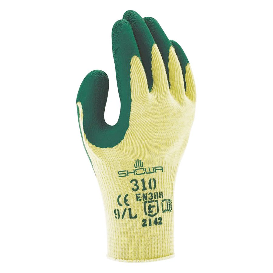 Schutzhandschuhe SHOWA 310 GRIP GREEN - 1