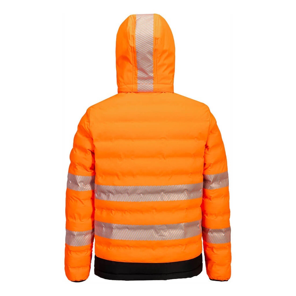 S548 - Hi-Vis Beheizbare Ultrasonic Tunneljacke - S548OBRS - 1