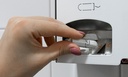 ‌Spender für Binden und Tampons, weiss - 3