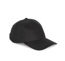 5-Panel-Kappe aus recycelter Baumwolle KP916 Schwarz 3