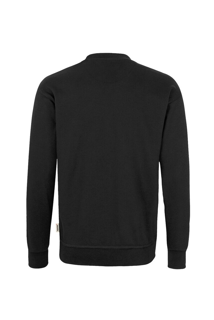 Hakro Mikralinar Sweatshirt No. 475 Schwarz 3