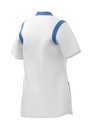 BP® STRETCH-Kasack für Damen 1710-684 Weiss / Azurblau 2