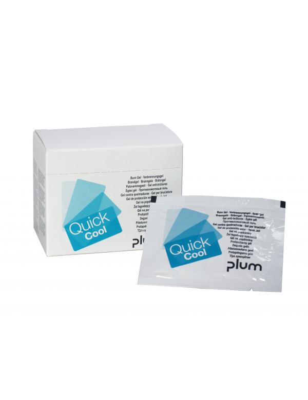 [3561] Verbrennungs-Gel-Sachets Plum QuickCool