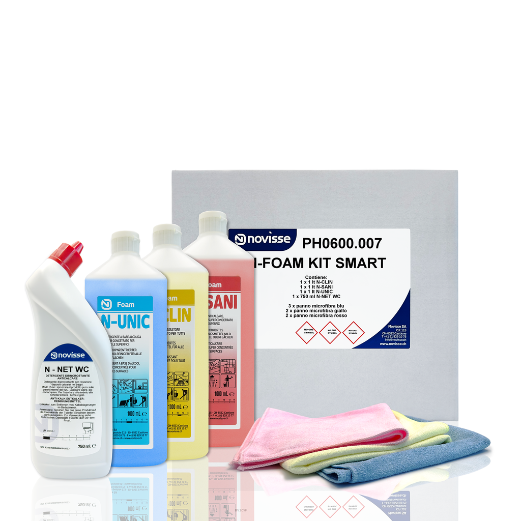 [N01.060001] Reinigungschemie N-Foam Kit Set