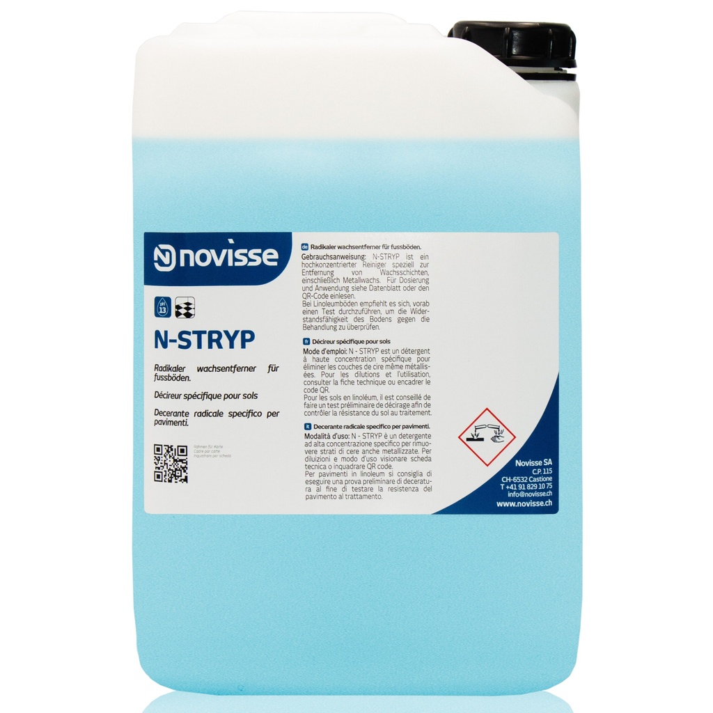 Reinigungschemie N-Stryp 10 l Wachsentferner