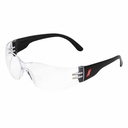 Schutzbrille 9000 schwarz Klar