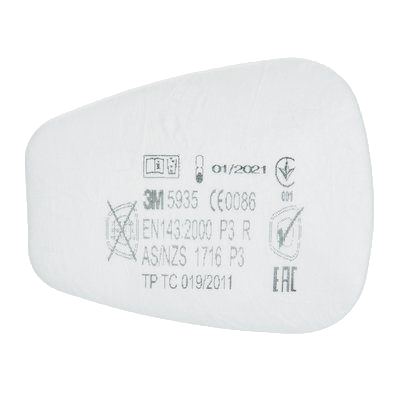[86330-02] Partikelvorfilter P3 3M 5935 zu Masken 3M Serie 6000