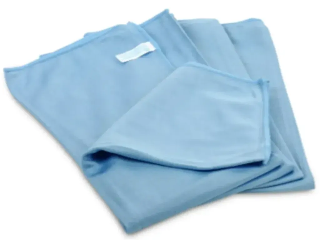 Universal-Glaspolier- & Bodentuch EXTRA, blau – 50 × 60 cm