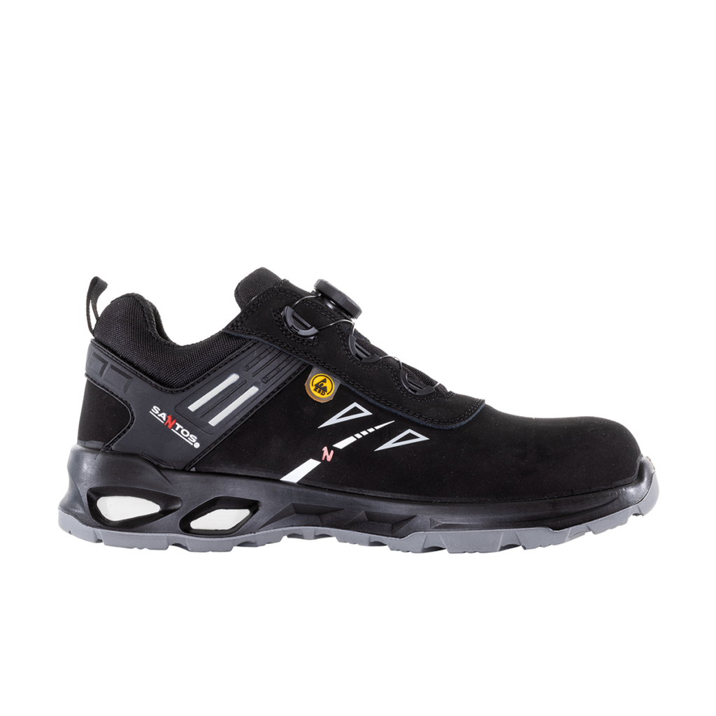 [S 51-36] Sicherheitsschuhe S 51 Fast Ergo S3 ESD (Schwarz, 36)