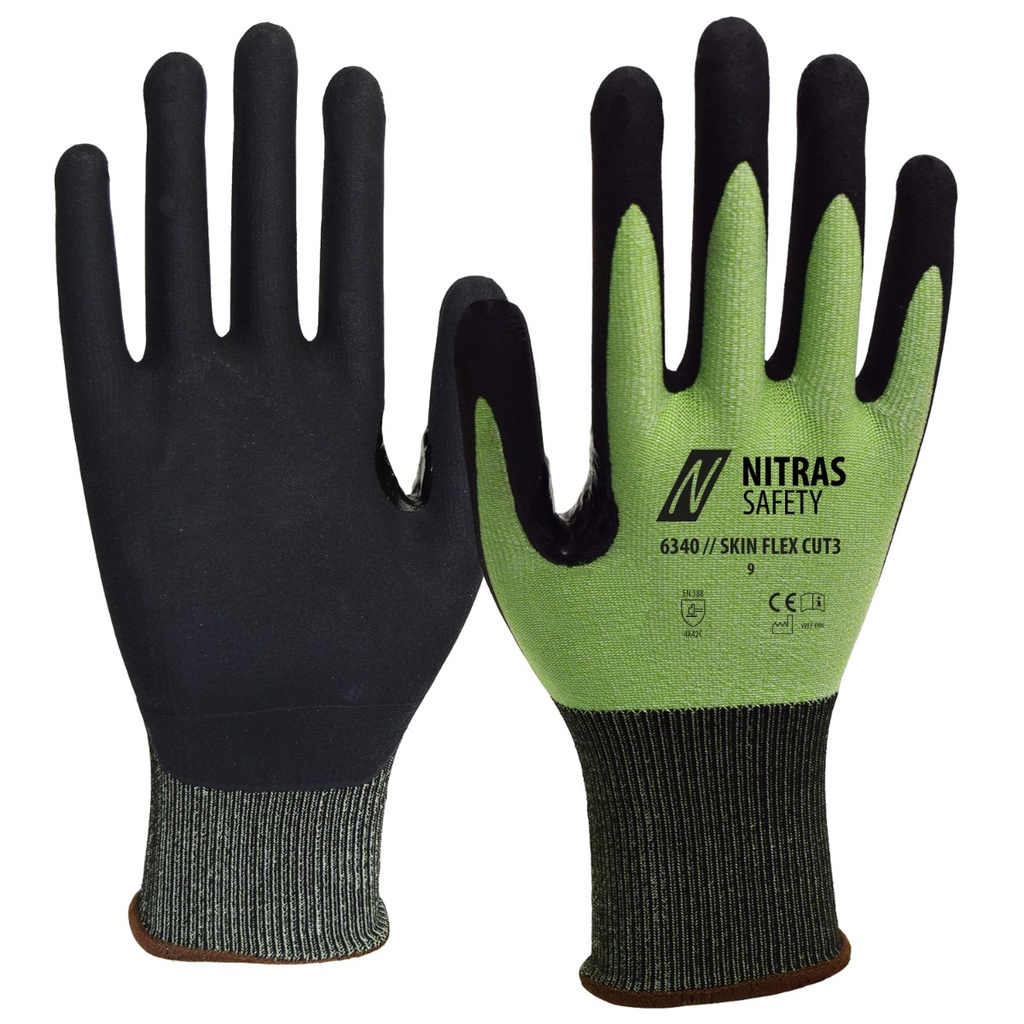 [6340-6] Schnittschutzhandschuhe 6340 // SKIN FLEX CUT C (6)