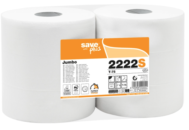 [N03.2222S] Toilettenpapier Maxi Jumbo Save  2000 str. L 300 mt
