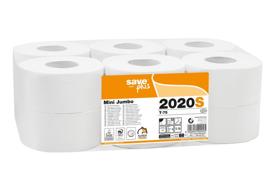 [C2020S] Toilettenpapier-Save Mini Jumbo 2-Lagig