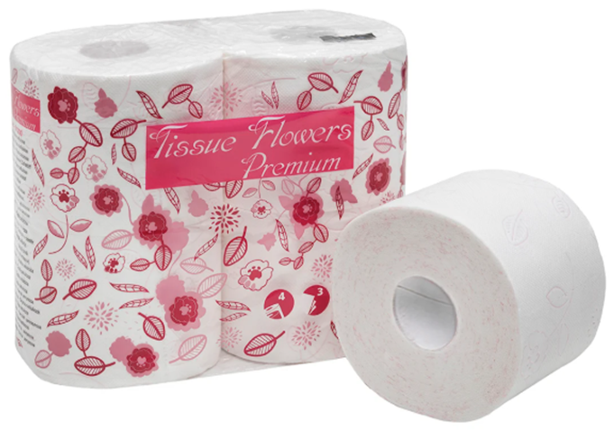 [C11300] Toilettenpapier 3-lagig kleinrollen Premium – duftend-Pack à 24 Rollen