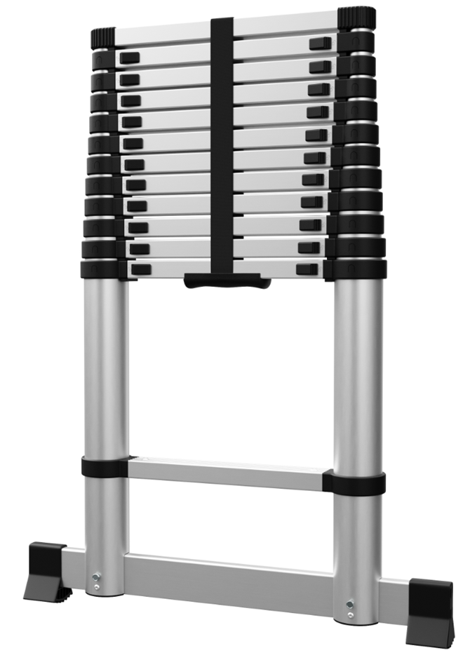 [97-A20COMPACT] Teleskopleiter "Compact" - 91 bis 380 cm