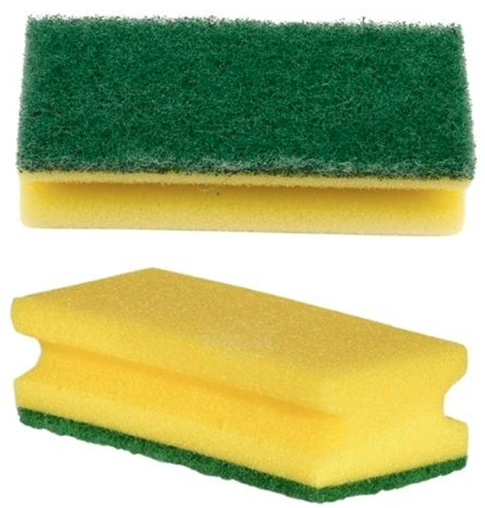[94155.43-10] Reinigungsschwämme Pad grün