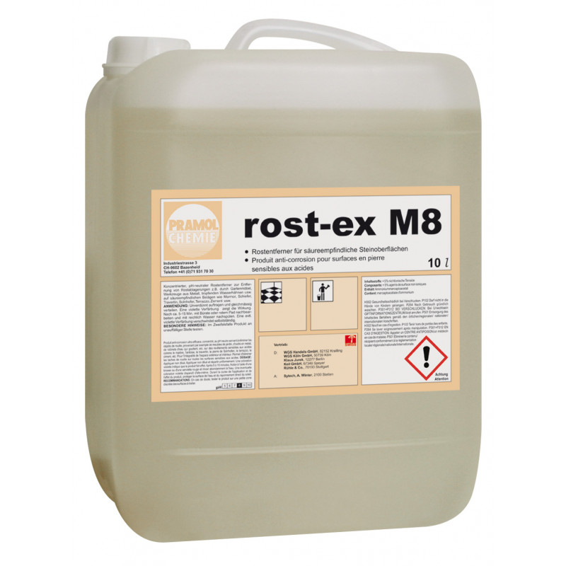 Reinigungschemie rost-ex M8 10 L