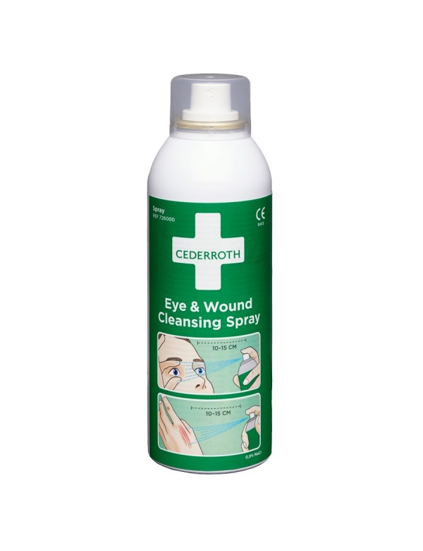 Cederroth Augen- und Wundreinigungsspray NaCl 150ml