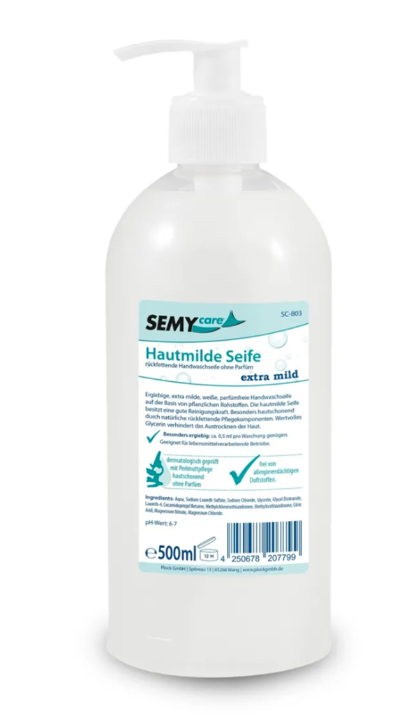 [80333] Seifencreme 500 ml weiss Parfürmfrei