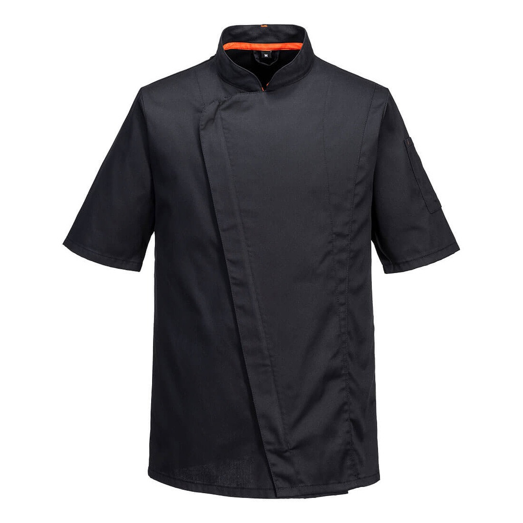 [C739BKRXS] MeshAir Pro Jacke, kurzarm C739 (Schwarz, XS)