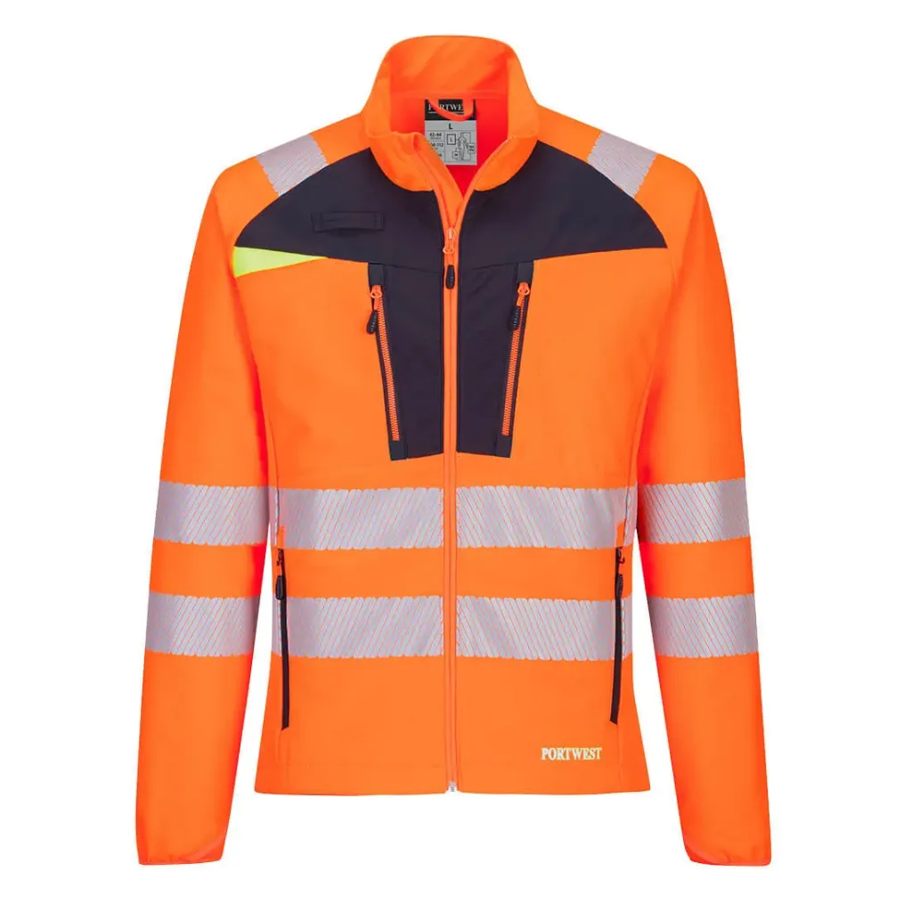 [DX481OBRS] Warnschutz Winterjacke DX481 (Orange / Schwarz, S)