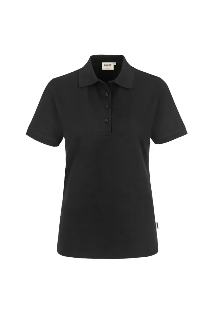 [0216-005-XS] Hakro Damen-Poloshirt Mikralinar 216 (Schwarz, XS)