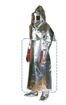 Lange Hitzeschutzschürze CALOREX