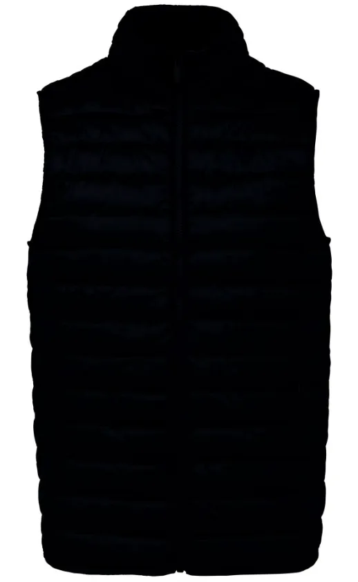Leichte umweltfreundliche Herrenweste NS6005 (Schwarz, S)