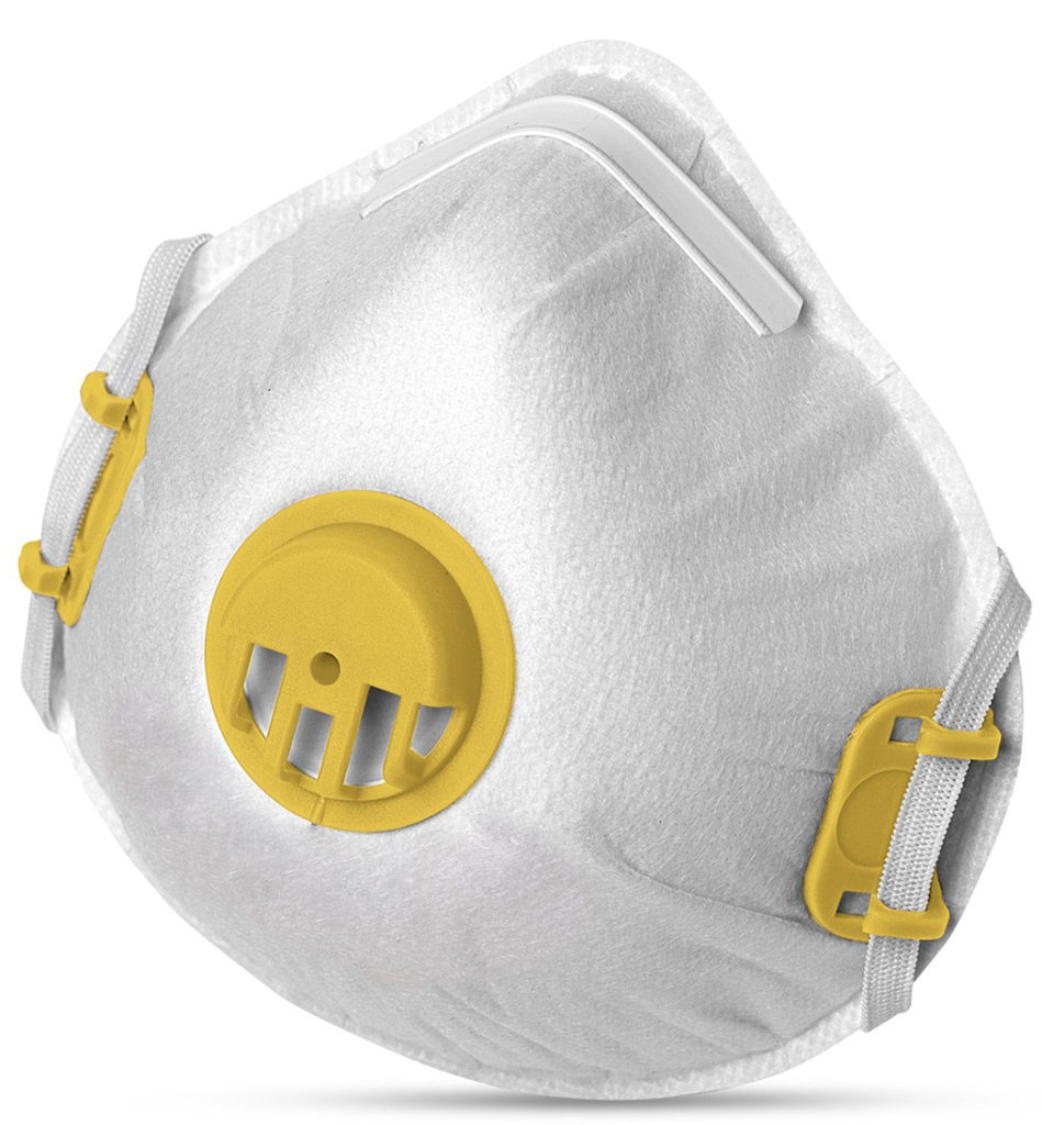 [AS4-SM225-FFP2] Einweg-Schutzmaske AIRCLEAN Korbmaske SM225 FFP2 NR D mit Ventil