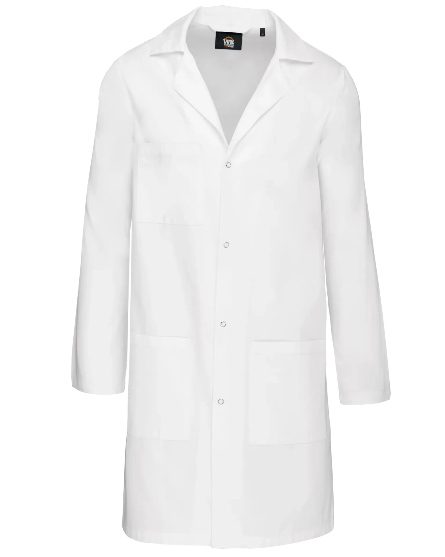 Unisex-Arbeitskittel WK828 (Weiss, XS)
