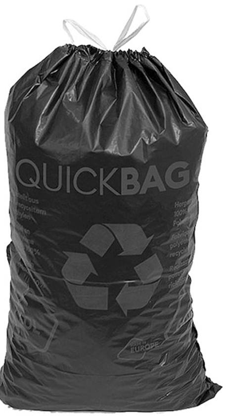 Kehrichtsäcke QuickBag recyceltes PE