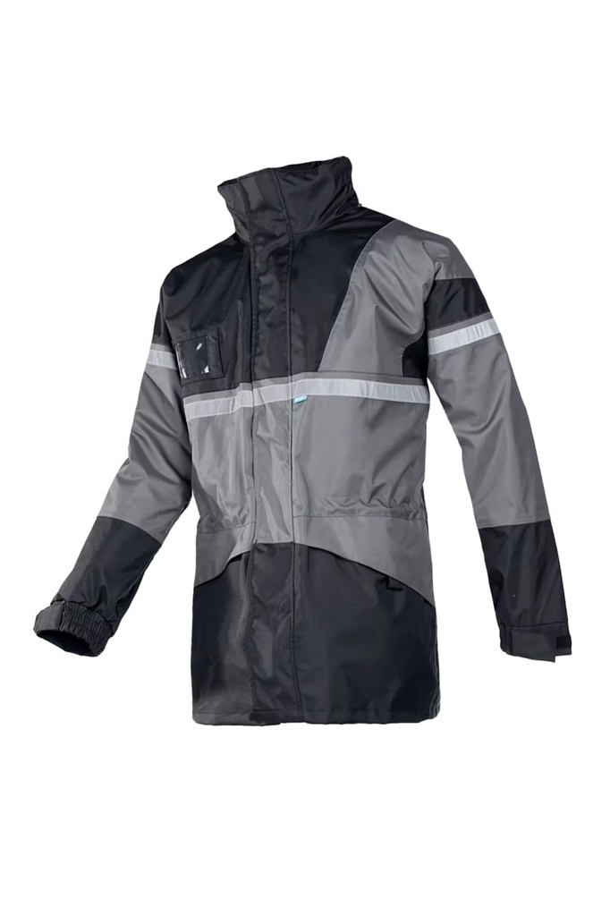 [288AA2EX1-061-S] Regenjacke Cloverfield (Grau / Schwarz, S)