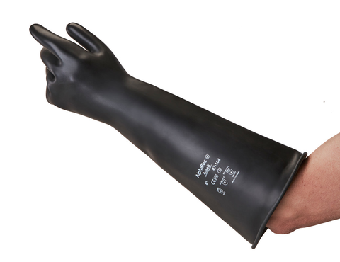 [87-104/7.5 (M)] Chemikalienschutzhandschuhe AlphaTec 87-104 (7.5)
