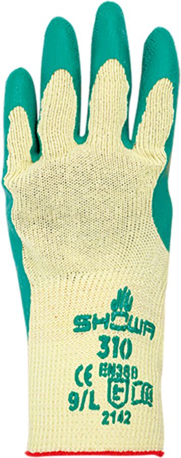 [7990-M] Schutzhandschuhe Showa 310 Grip Green (8/M)