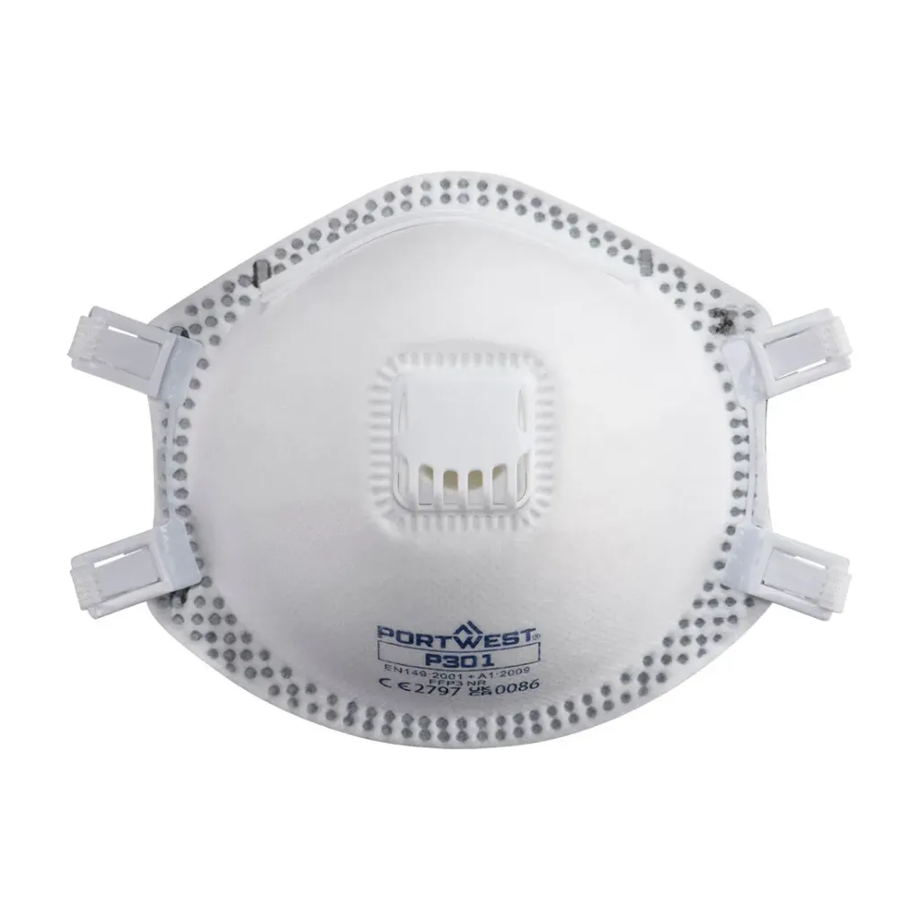 Atemschutzmaske mit Ventil P301 FFP3 (Pk10)