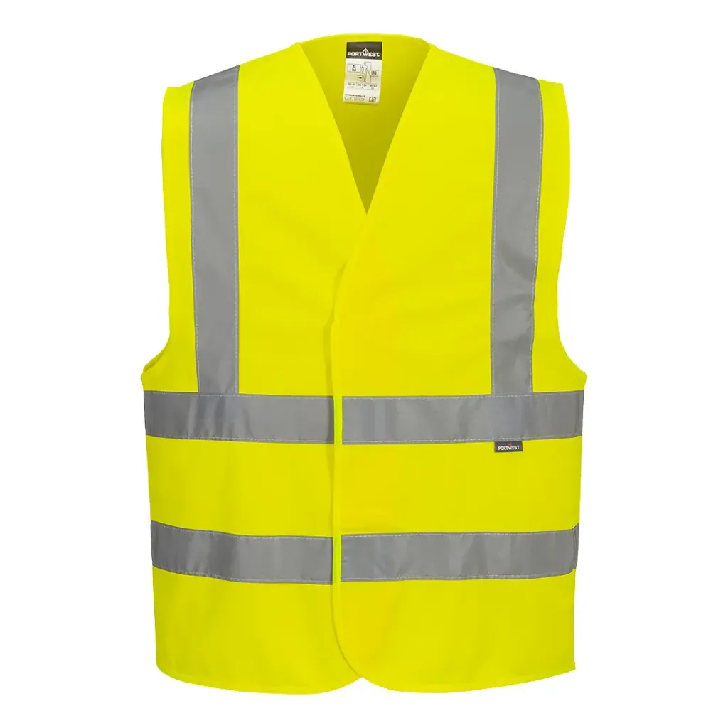 [C470YERXXS/XS] Weste mit Schulterreflexband C470 (Leuchtgelb, XXS/XS)