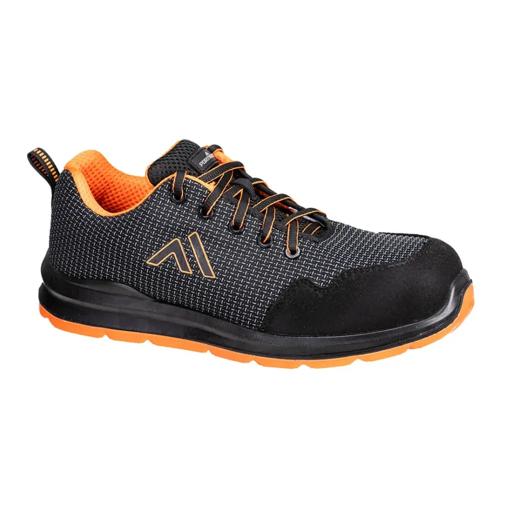 [FC72BKR35] Sicherheitsschuhe FC72 Composite Trainer S3S SR FO (Schwarz, 35)