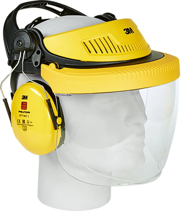 Gesichtsschild und Gehörschutzsystem 3M PELTOR G500