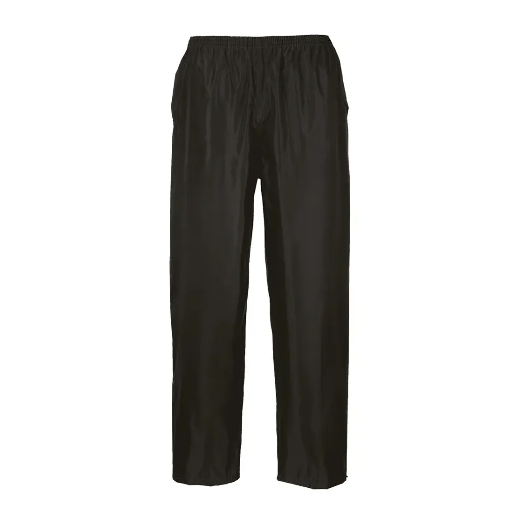 [S441BKRXS] klassische Regenhose S441 (Schwarz, XS)