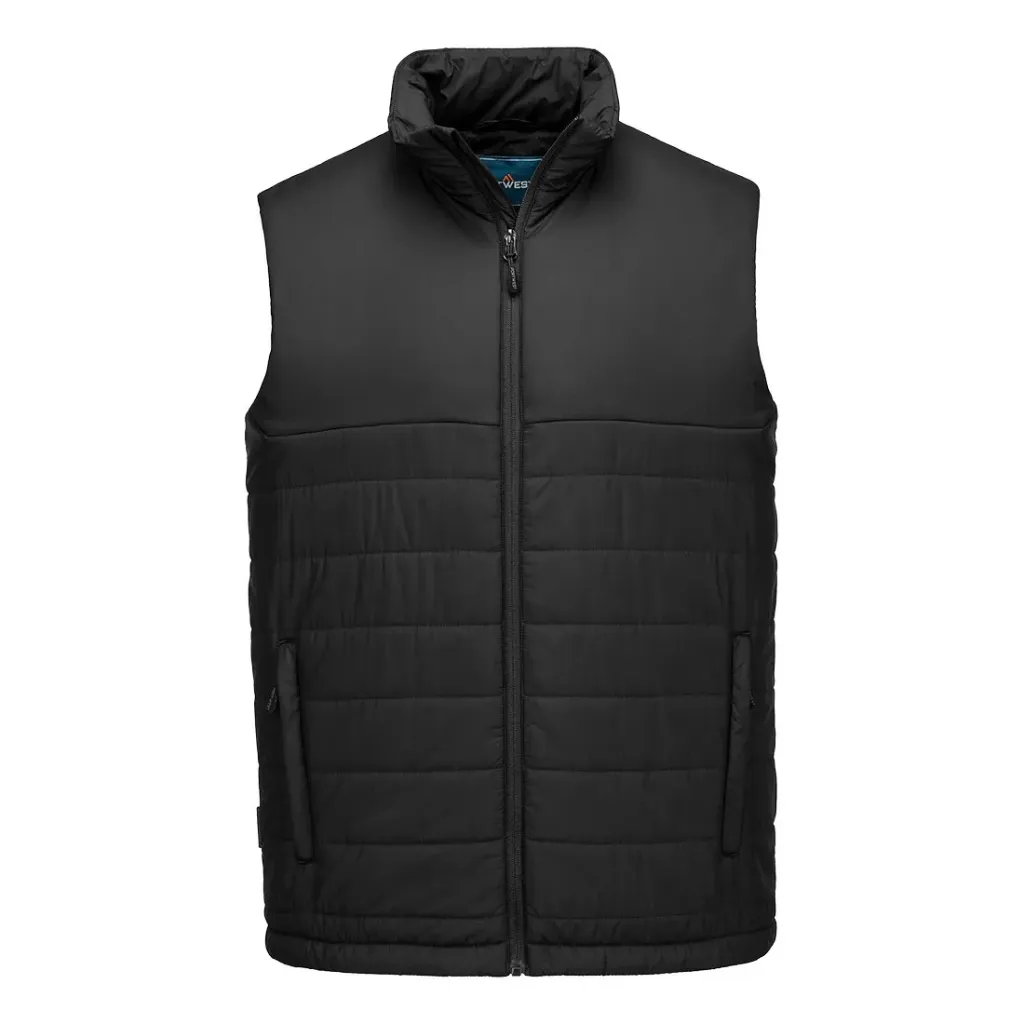 [S606BKRS] Professional gefütterte Steppweste S606 (Schwarz, S)