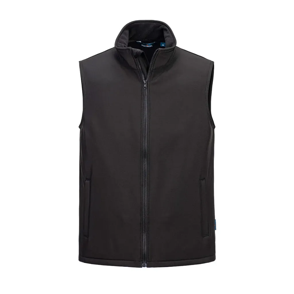 [TK22BKRS] Druck und Promo Softshell-Weste TK22 (Schwarz, S)