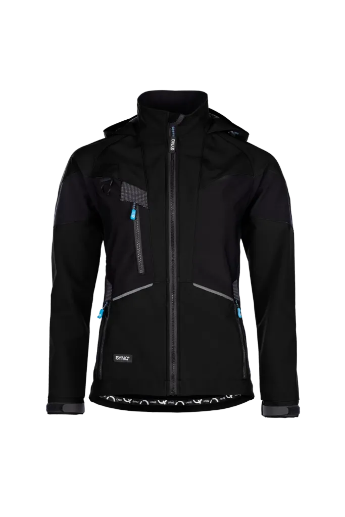 [650WA2TUL-N07-XS] Softshelljacke SYNQ® Stunter Women (Schwarz, XS)