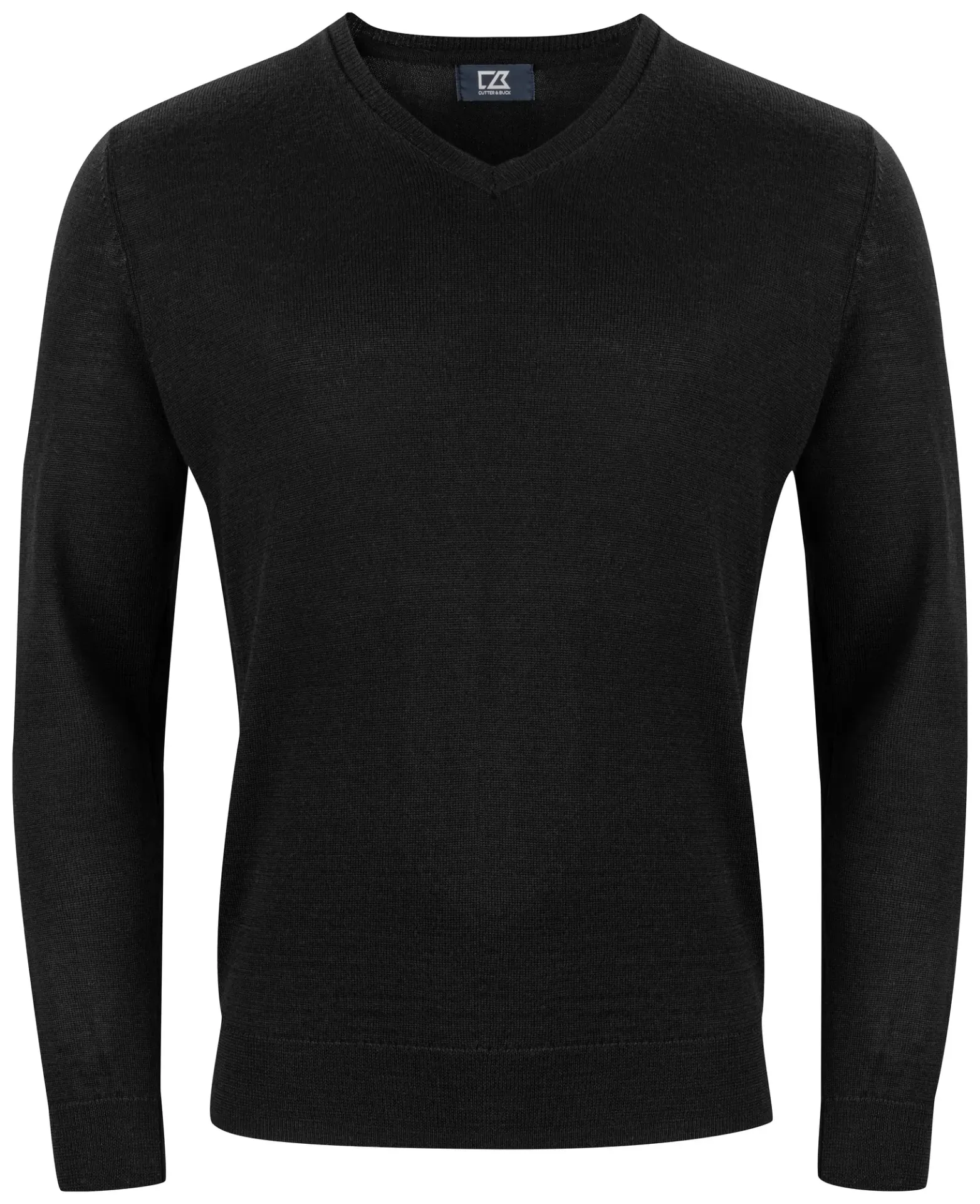 [355432-99-S] Vernon V-neck Men (Schwarz, S)